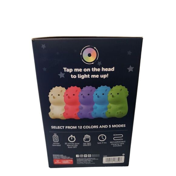 2 Pack Dinosaur Interactive Night Light - Picture 7 of 8
